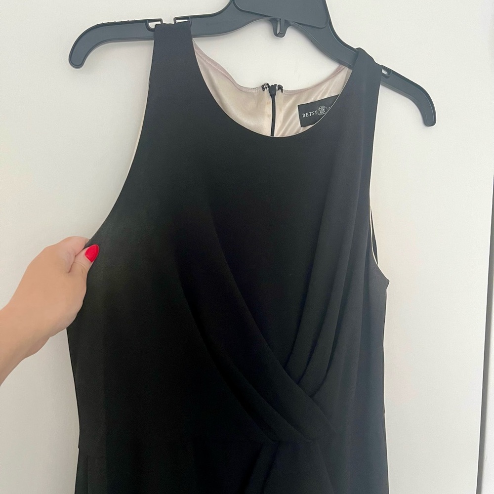 Betsy & Adam Formal Black Dress